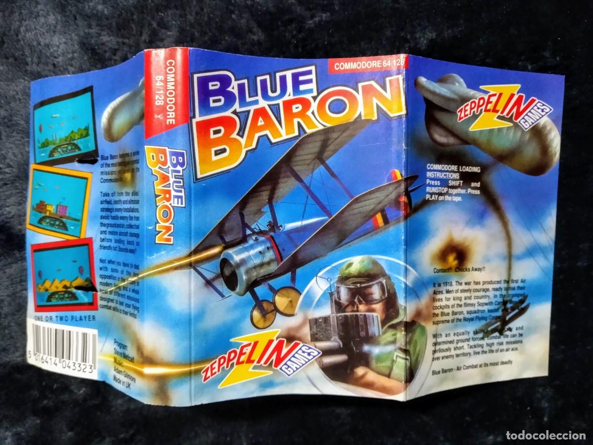 Videojuegos y consolas: BLUE BARON. ZEPPELIN GAMES. COMMODORE 64 C64. - Foto 4
