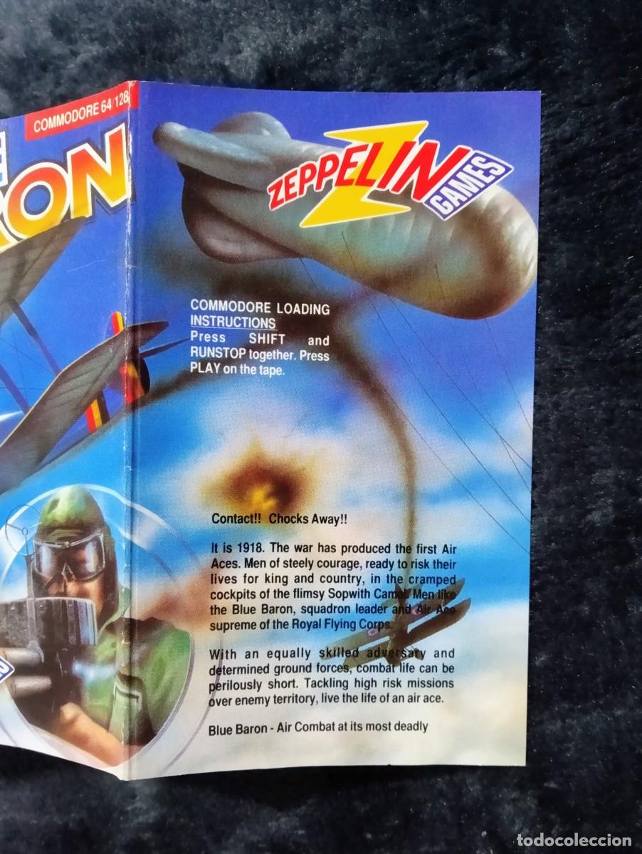 Videojuegos y consolas: BLUE BARON. ZEPPELIN GAMES. COMMODORE 64 C64. - Foto 5