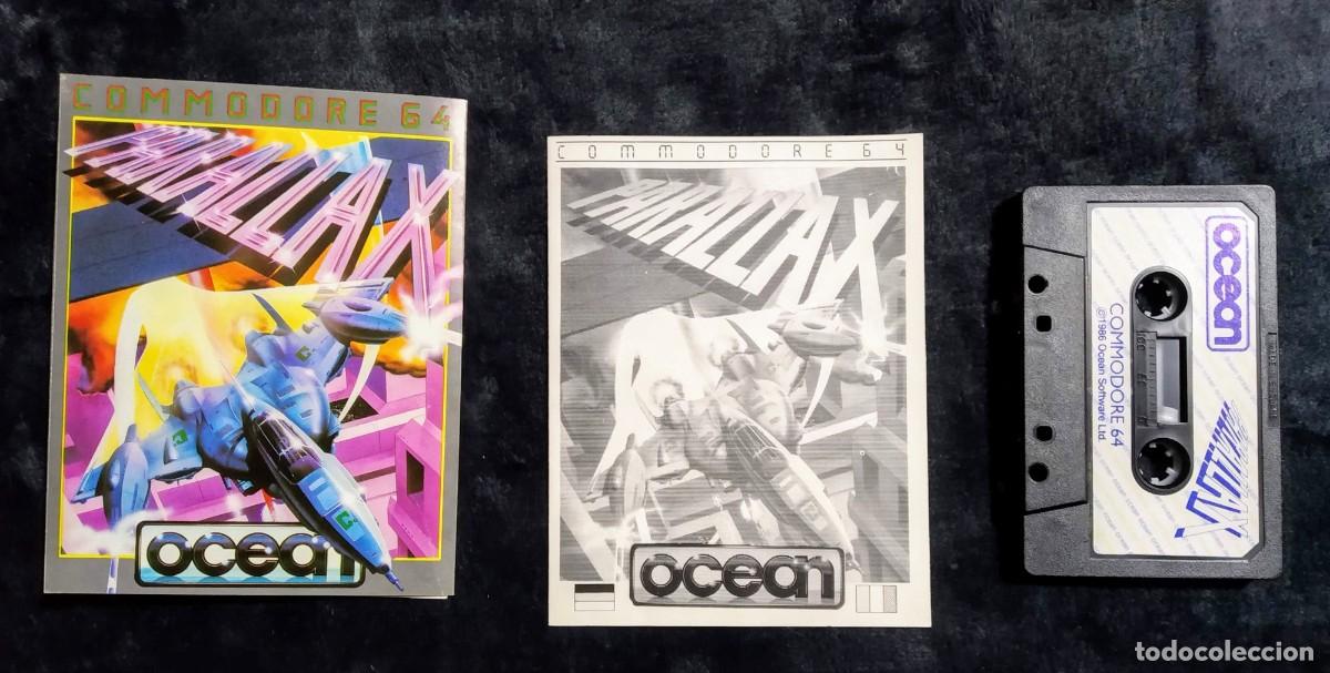 Videojuegos y consolas: PARALLAX. OCEAN. COMMODORE 64 C64. - Foto 4