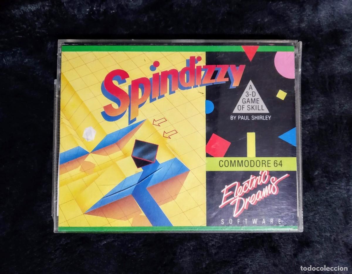 Videojuegos y consolas: SPINDIZZY. ELECTRIC DREAMS. COMMODORE 64 C64. - Foto 1