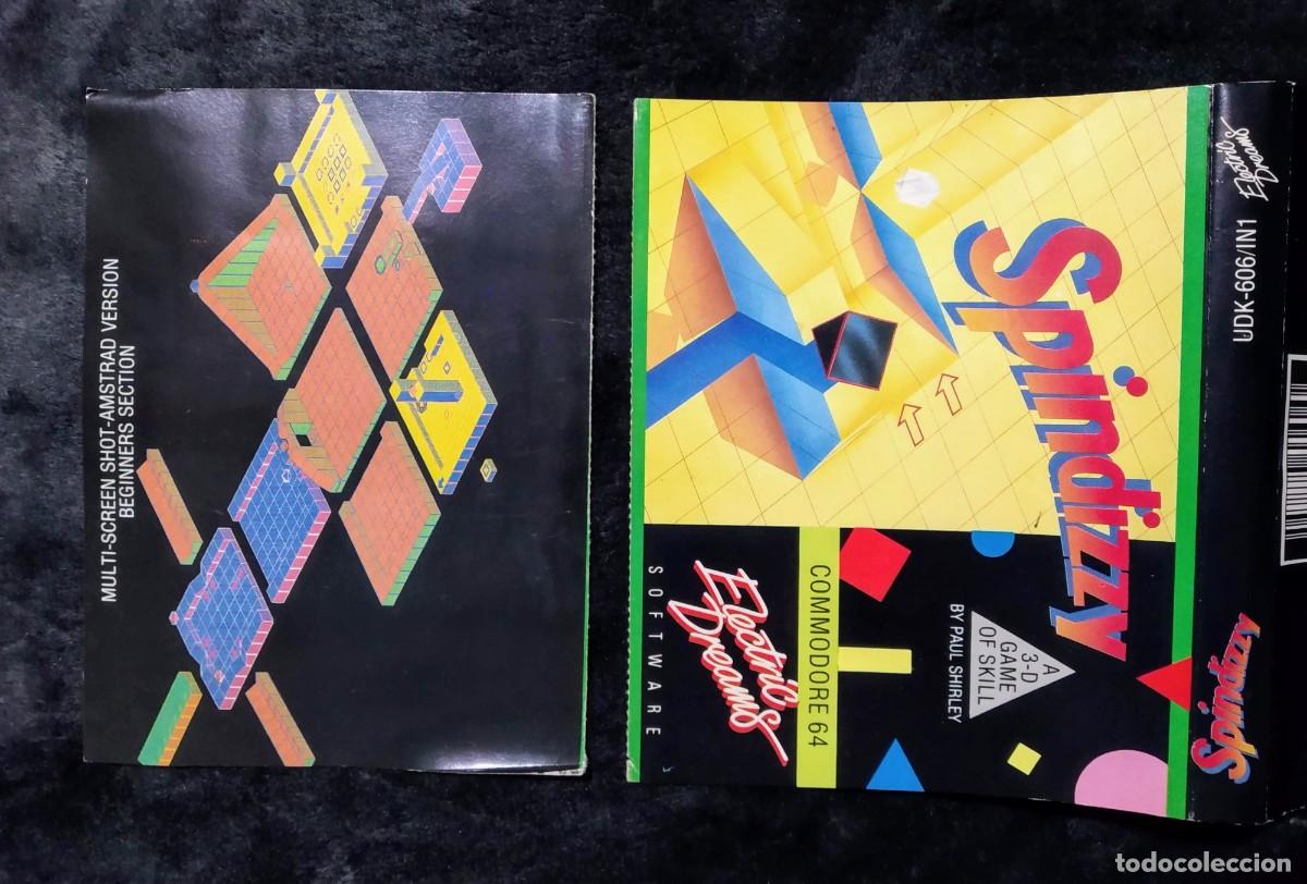 Videojuegos y consolas: SPINDIZZY. ELECTRIC DREAMS. COMMODORE 64 C64. - Foto 6