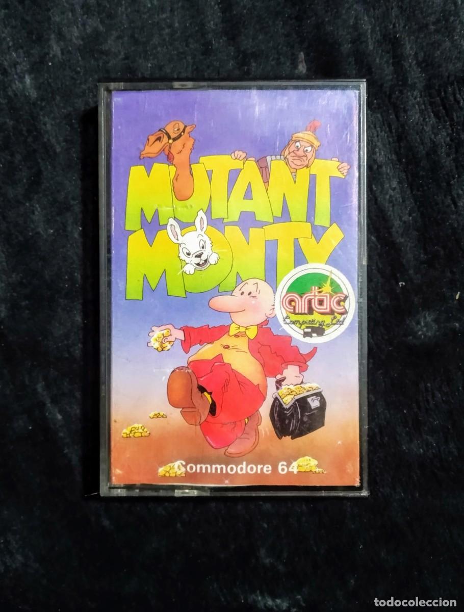 Videojuegos y consolas: MUTANT MONTY. ARTIC COMPUTING. COMMODORE 64 C64. - Foto 1