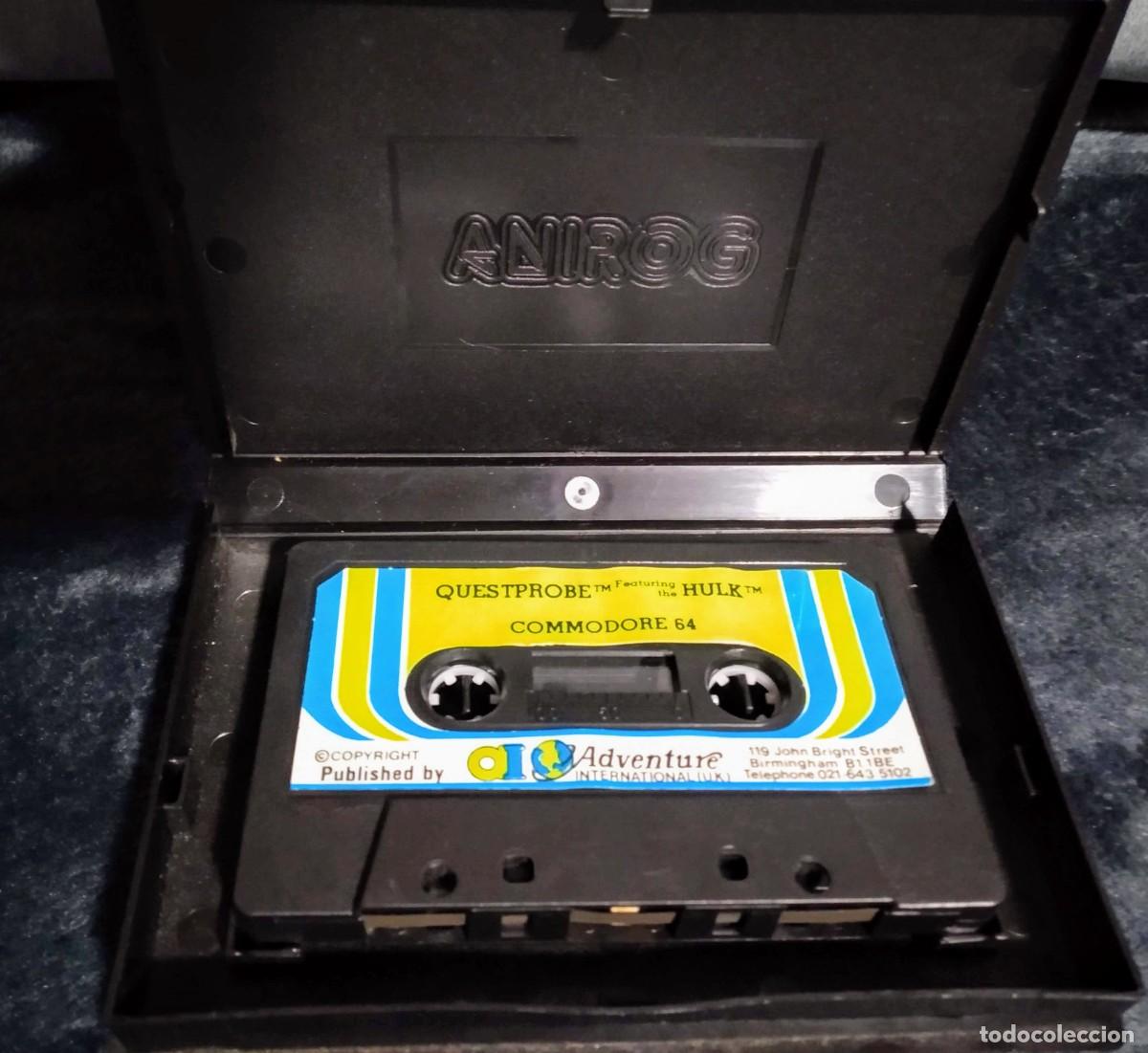 Videojuegos y consolas: QUESTPROBE: FEATURING THE HULK. ADVENTURE INTERNATIONAL. COMMODORE 64 C64. - Foto 4
