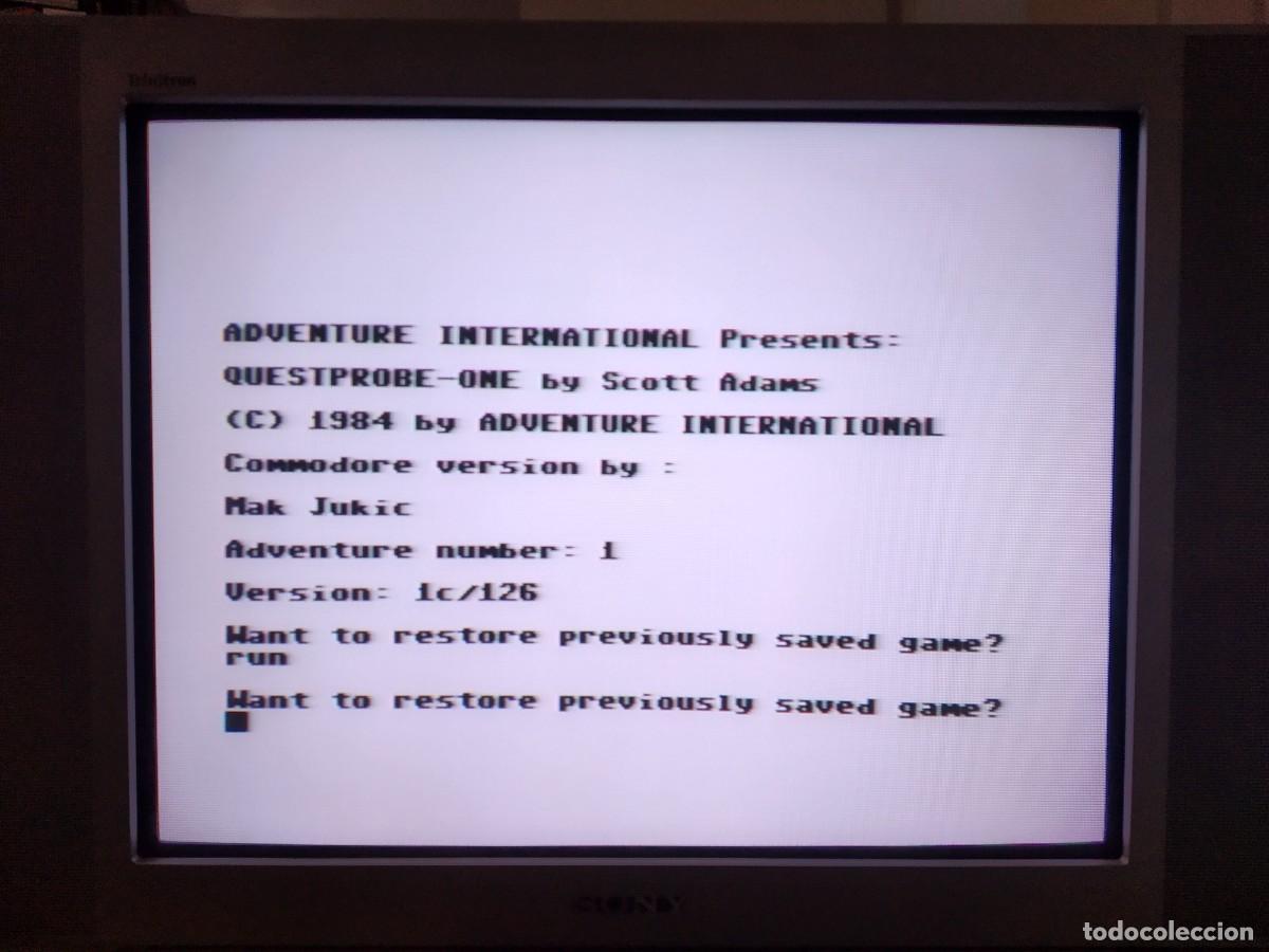 Videojuegos y consolas: QUESTPROBE: FEATURING THE HULK. ADVENTURE INTERNATIONAL. COMMODORE 64 C64. - Foto 8