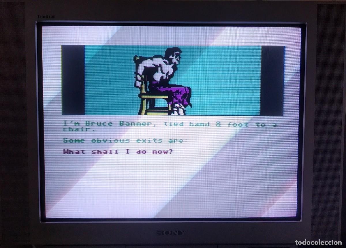 Videojuegos y consolas: QUESTPROBE: FEATURING THE HULK. ADVENTURE INTERNATIONAL. COMMODORE 64 C64. - Foto 10