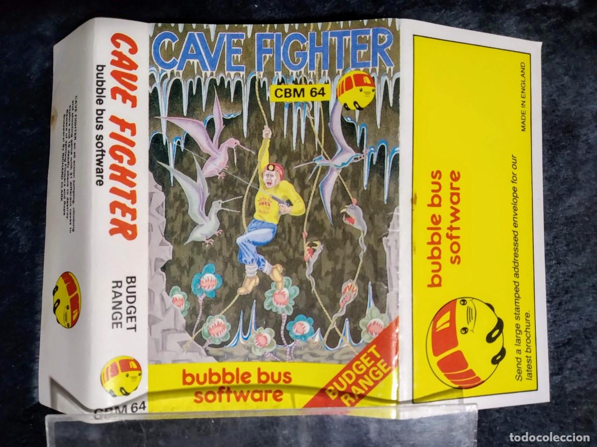 Videojuegos y consolas: CAVE FIGHTER. BUBBLE BUS. COMMODORE 64 C64. - Foto 4