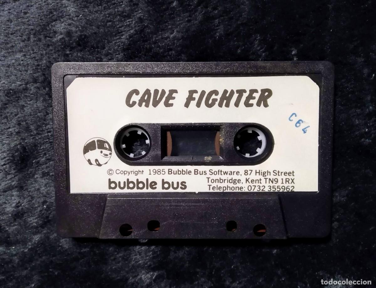 Videojuegos y consolas: CAVE FIGHTER. BUBBLE BUS. COMMODORE 64 C64. - Foto 6