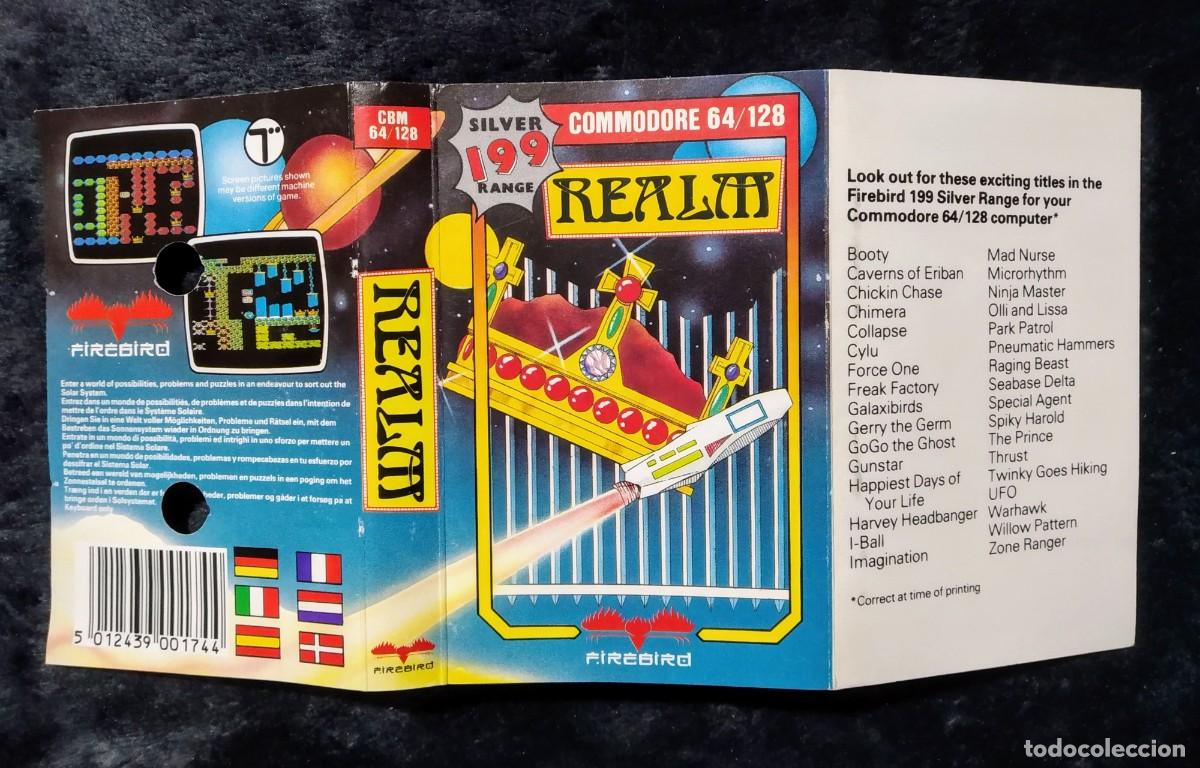 Videojuegos y consolas: REALM. FIREBIRD. COMMODORE 64 C64. - Foto 4