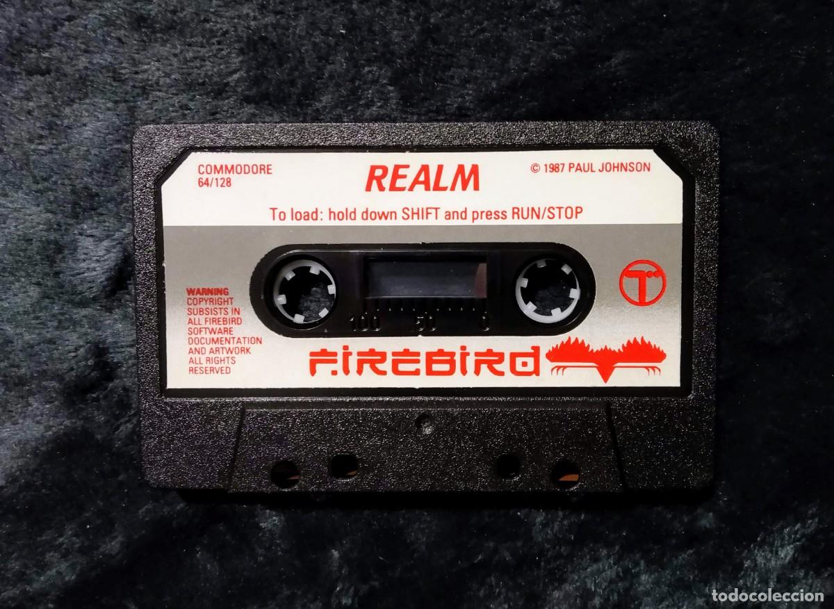 Videojuegos y consolas: REALM. FIREBIRD. COMMODORE 64 C64. - Foto 6