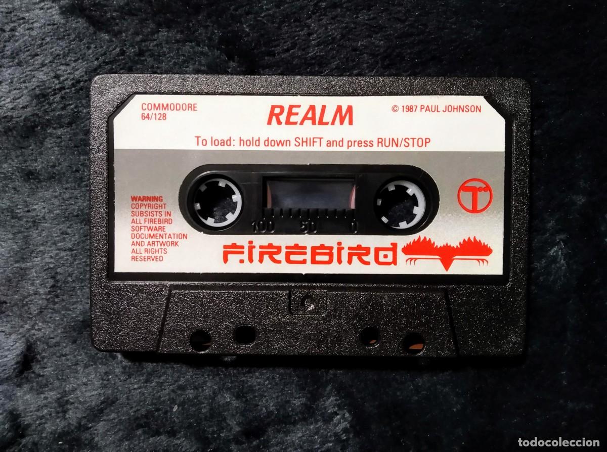 Videojuegos y consolas: REALM. FIREBIRD. COMMODORE 64 C64. - Foto 7