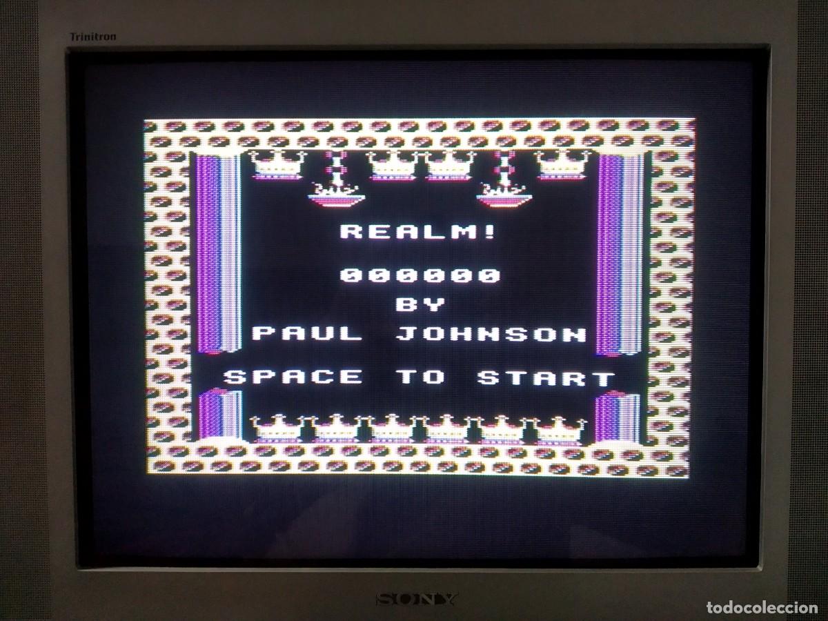Videojuegos y consolas: REALM. FIREBIRD. COMMODORE 64 C64. - Foto 9