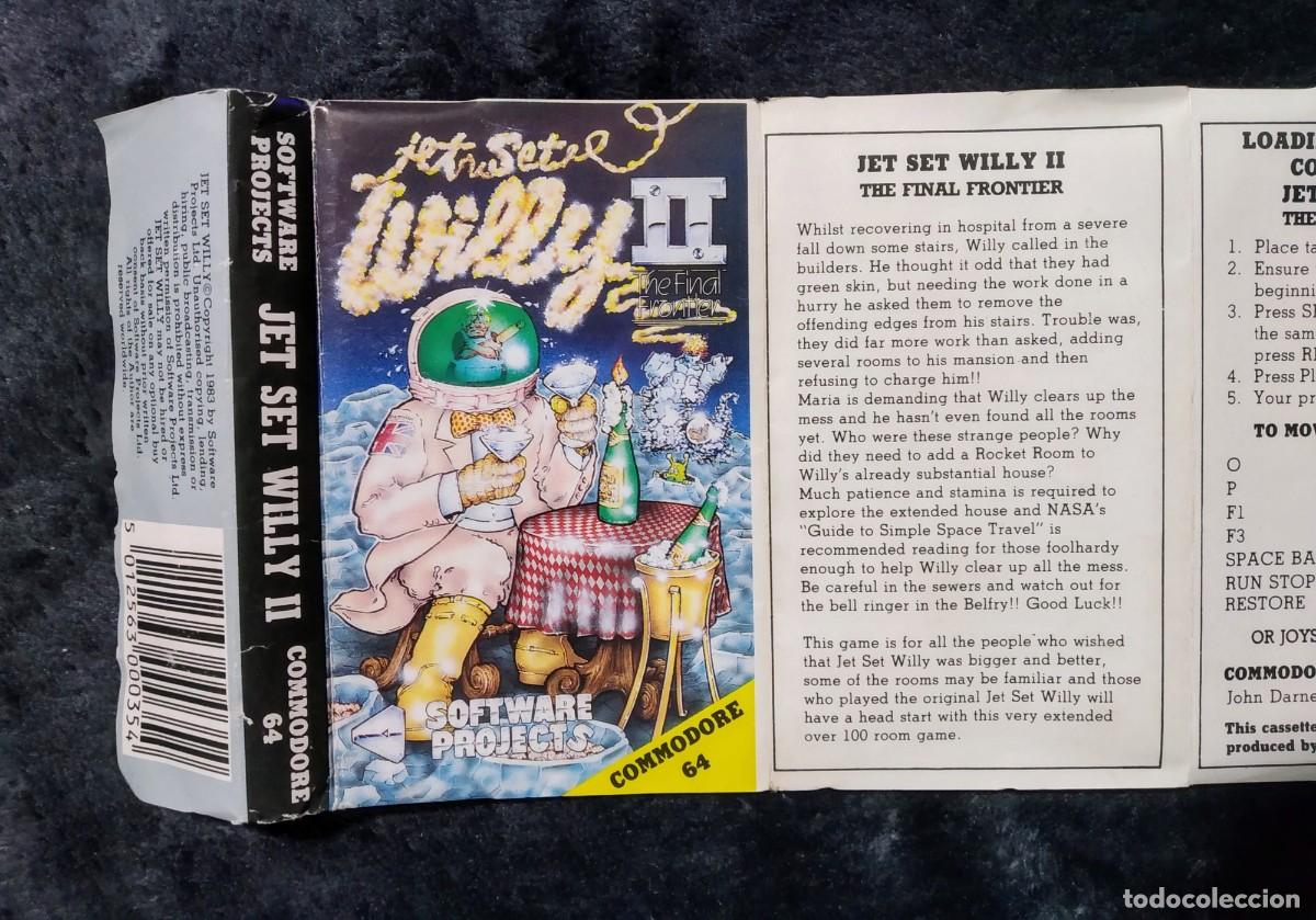 Videojuegos y consolas: JET SET WILLY II: THE FINAL FRONTIER. SOFTWARE PROJECTS. COMMODORE 64 C64. - Foto 6