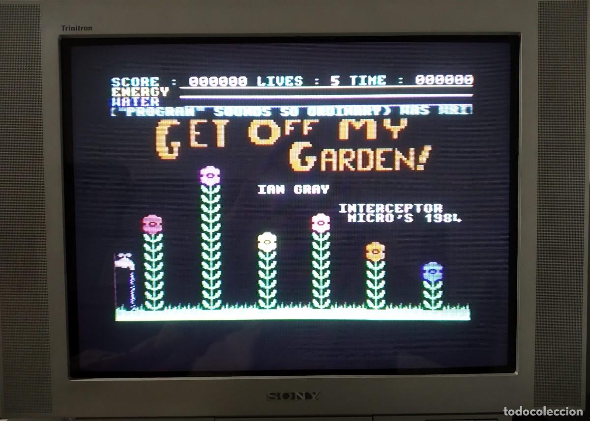 Videojuegos y consolas: GET OFF MY GARDEN! INTERCEPTOR SOFTWARE. COMMODORE 64 C64. - Foto 10