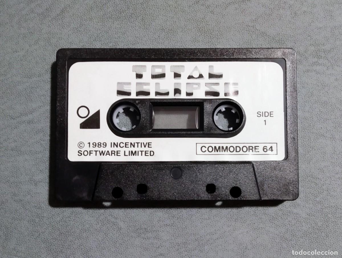 Videojuegos y consolas: TOTAL ECLIPSE + TOTAL ECLIPSE II. INCENTIVE SOFTWARE. COMMODORE 64 C64 - Foto 12