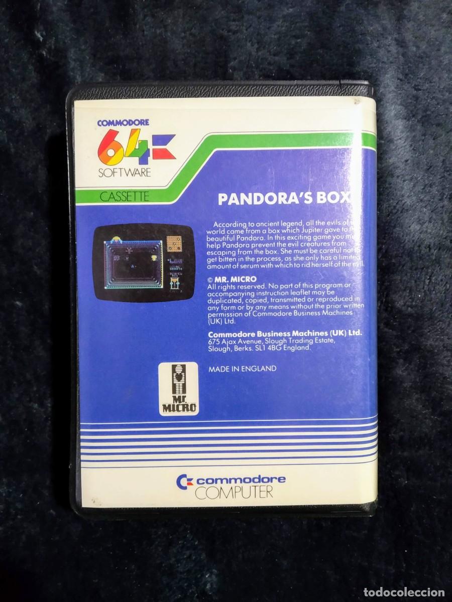 Videojuegos y consolas: PANDORAS BOX. MR MICRO. COMMODORE 64 C64 - Foto 2