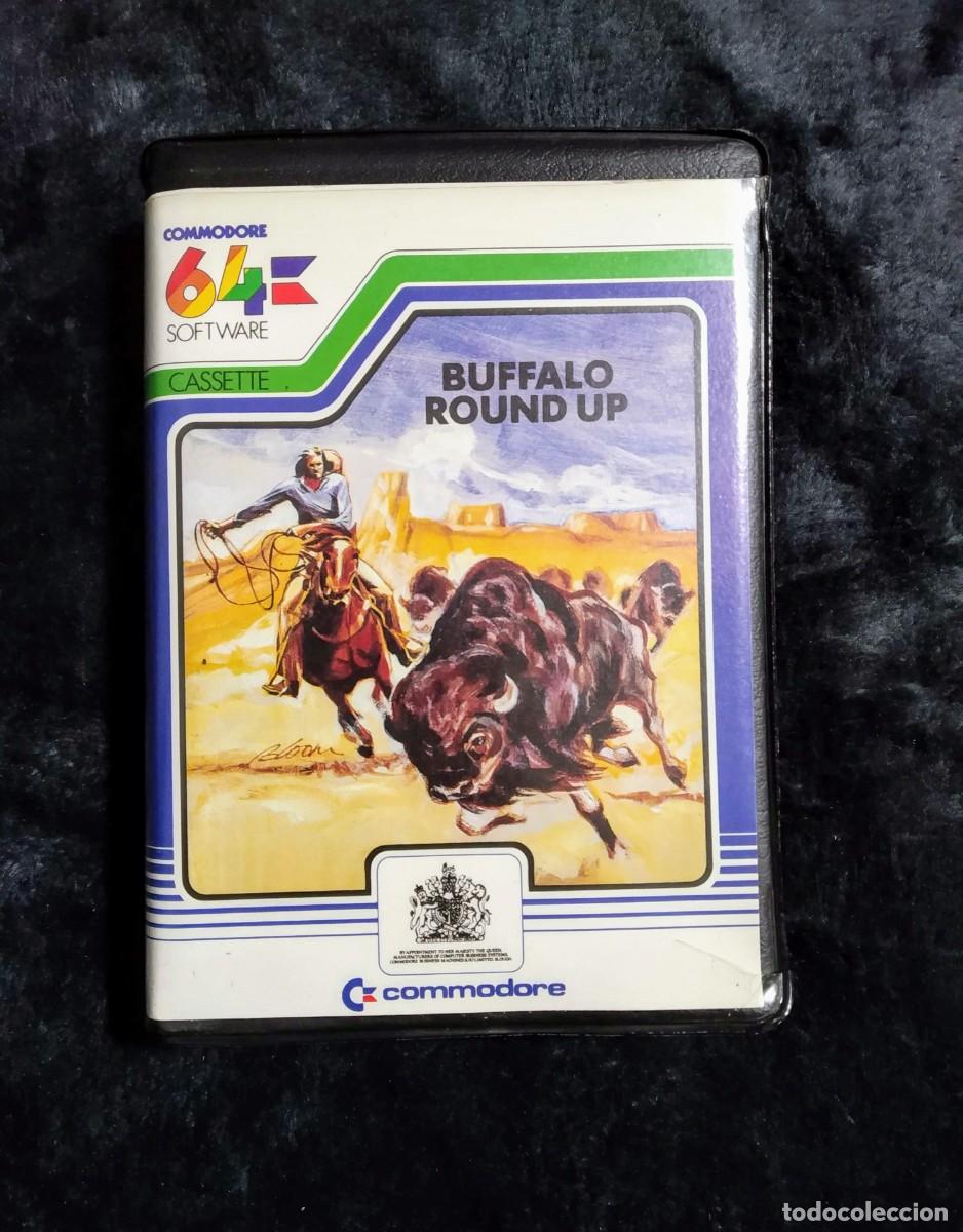 Videojuegos y consolas: BUFFALO ROUND UP (BUFFALO ROUNDUP). COMMODORE 64 C64 - Foto 1