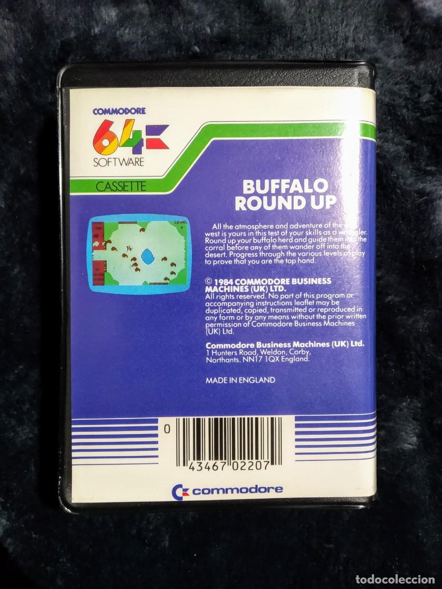 Videojuegos y consolas: BUFFALO ROUND UP (BUFFALO ROUNDUP). COMMODORE 64 C64 - Foto 2