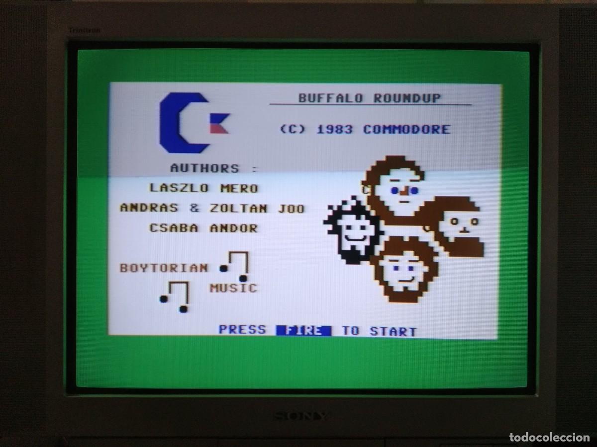 Videojuegos y consolas: BUFFALO ROUND UP (BUFFALO ROUNDUP). COMMODORE 64 C64 - Foto 11