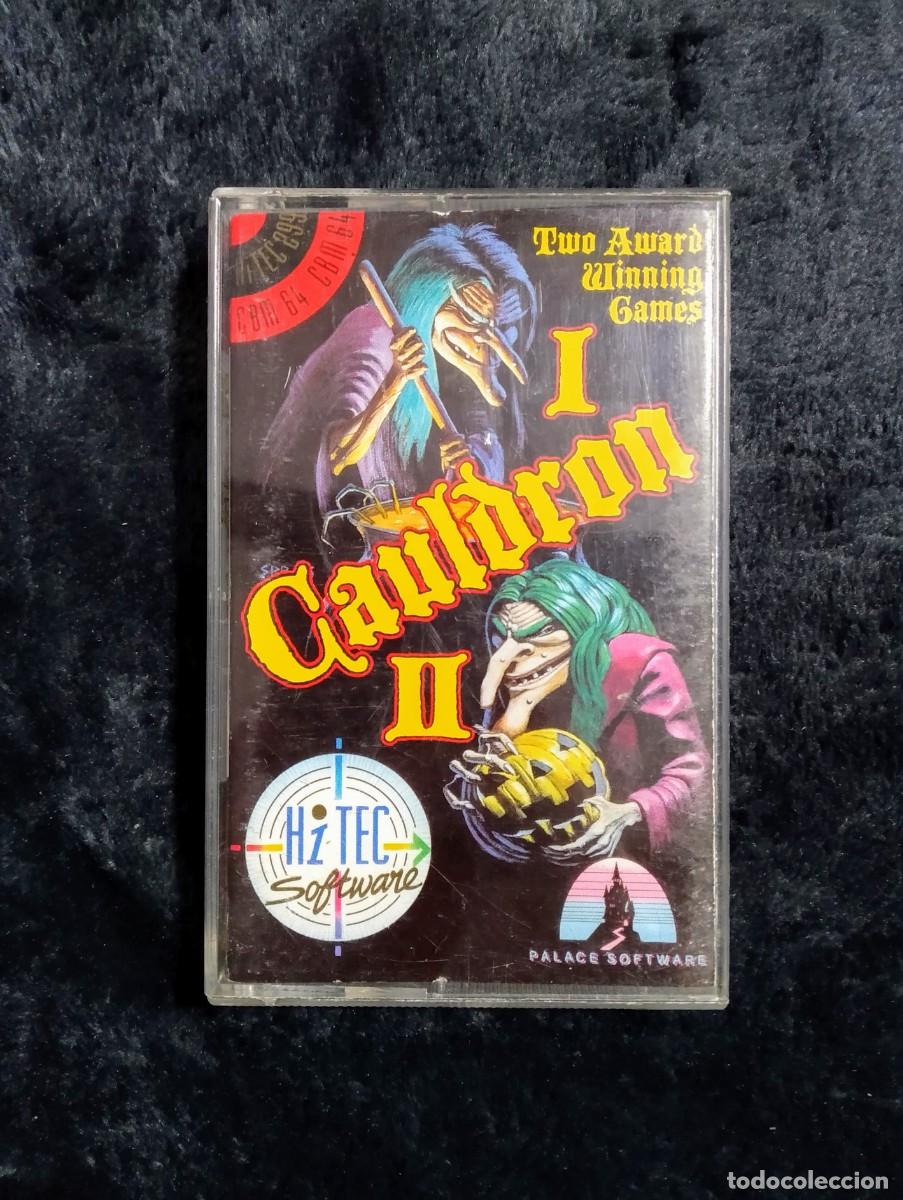 Videojuegos y consolas: CAULDRON I & II. PALACE SOFTWARE. COMMODORE 64 C64 - Foto 1