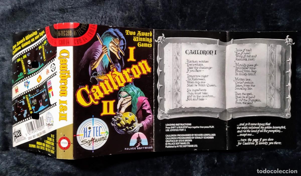 Videojuegos y consolas: CAULDRON I & II. PALACE SOFTWARE. COMMODORE 64 C64 - Foto 4