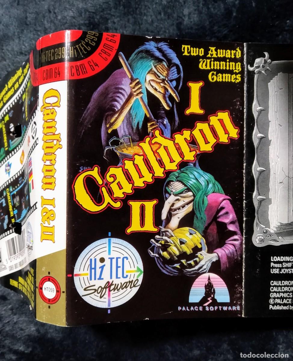 Videojuegos y consolas: CAULDRON I & II. PALACE SOFTWARE. COMMODORE 64 C64 - Foto 6