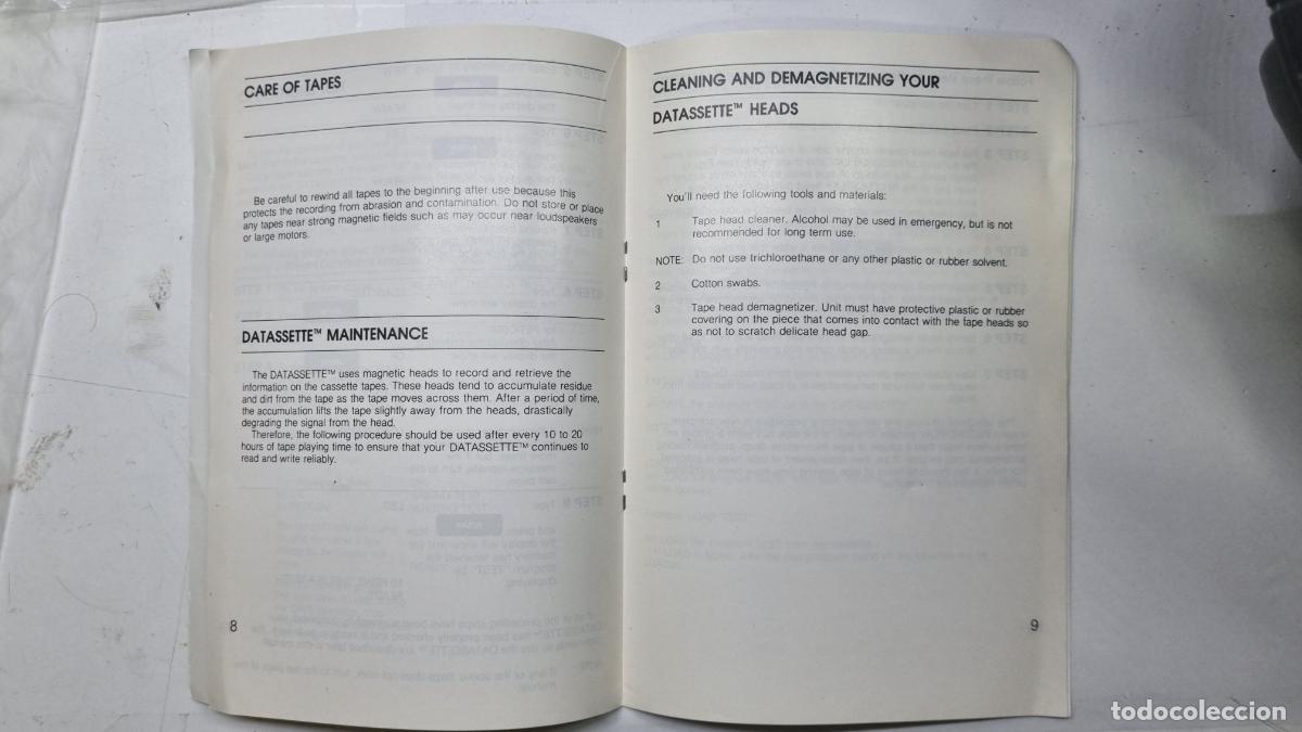 Videojuegos y consolas: Commodore 64 (c64) - Manual del usuario y manual de 1530 DATASSETTE UNIT Model C2N (Originales) - Foto 8