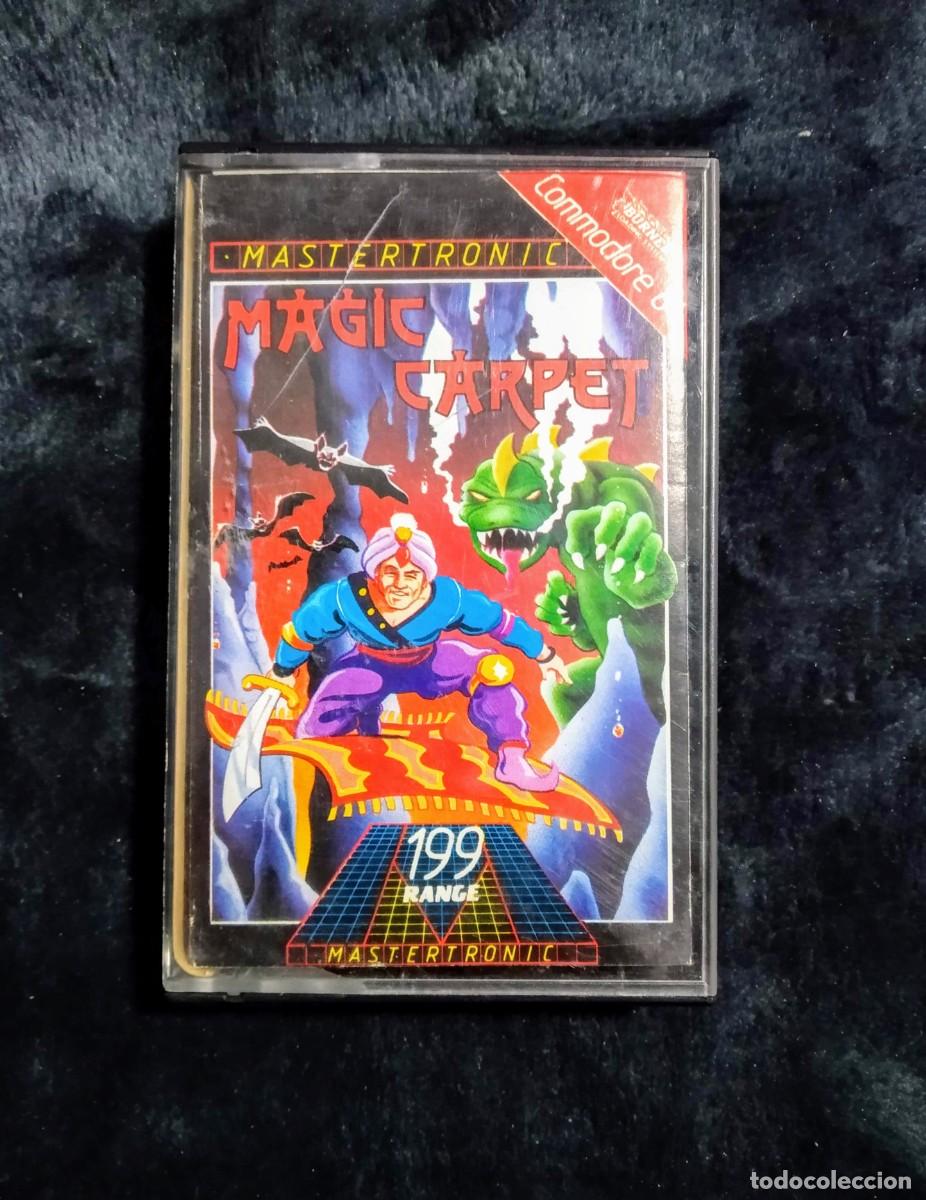 Videojuegos y consolas: MAGIC CARPET. MASTERTRONIC. COMMODORE 64. C64 - Foto 1