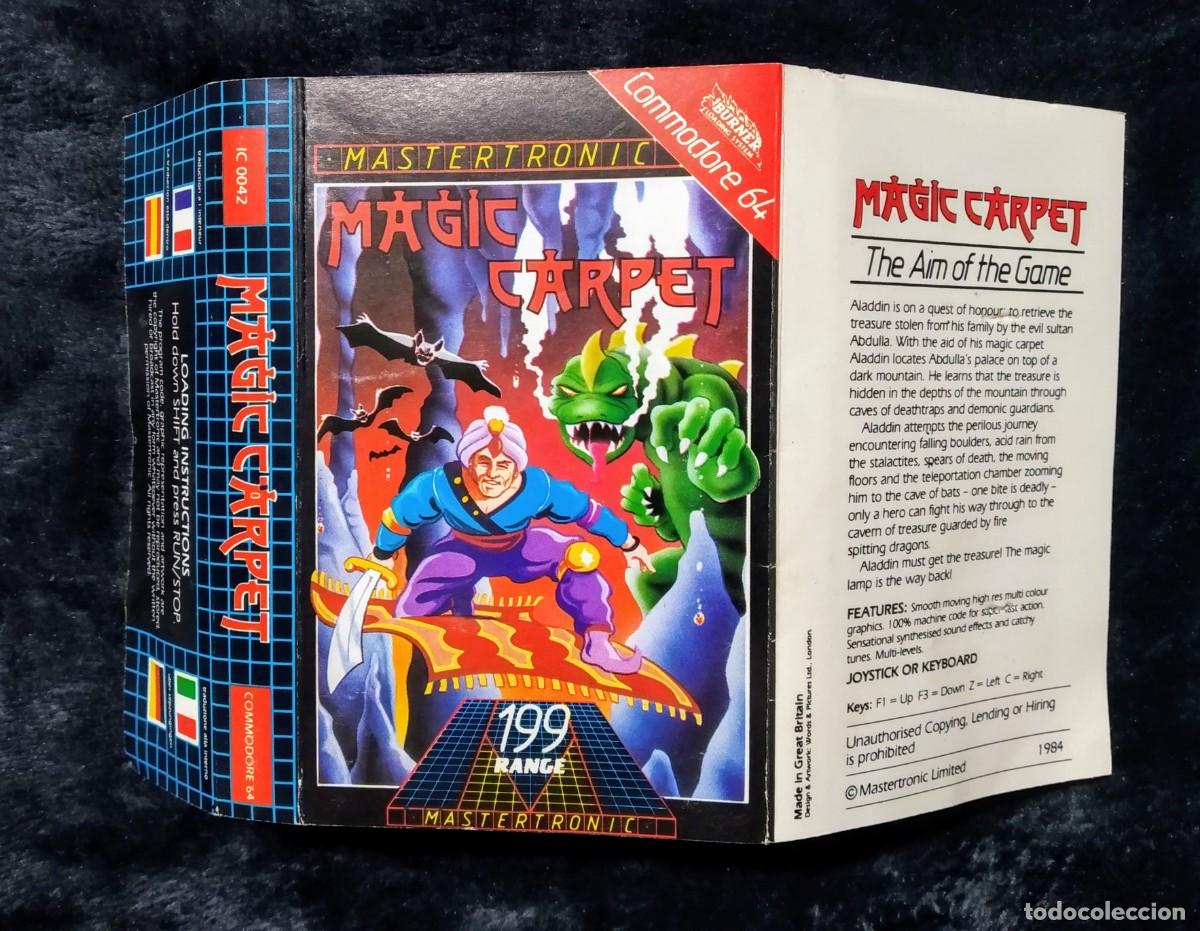 Videojuegos y consolas: MAGIC CARPET. MASTERTRONIC. COMMODORE 64. C64 - Foto 4