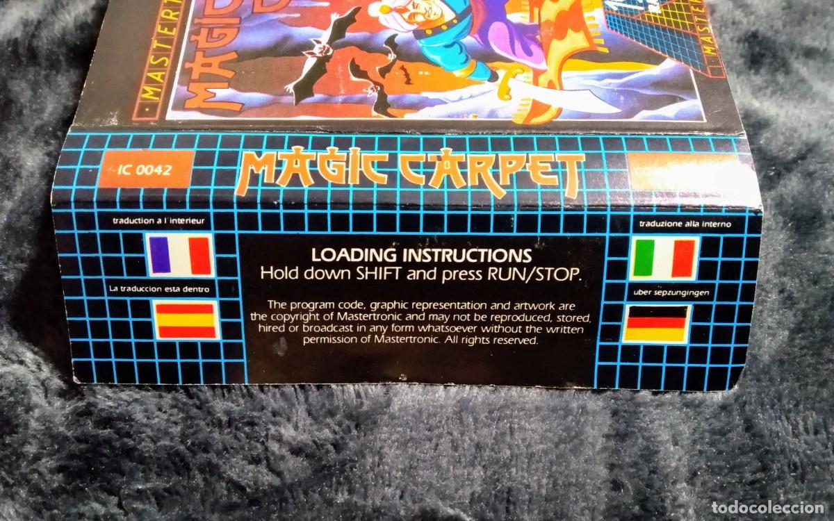 Videojuegos y consolas: MAGIC CARPET. MASTERTRONIC. COMMODORE 64. C64 - Foto 6