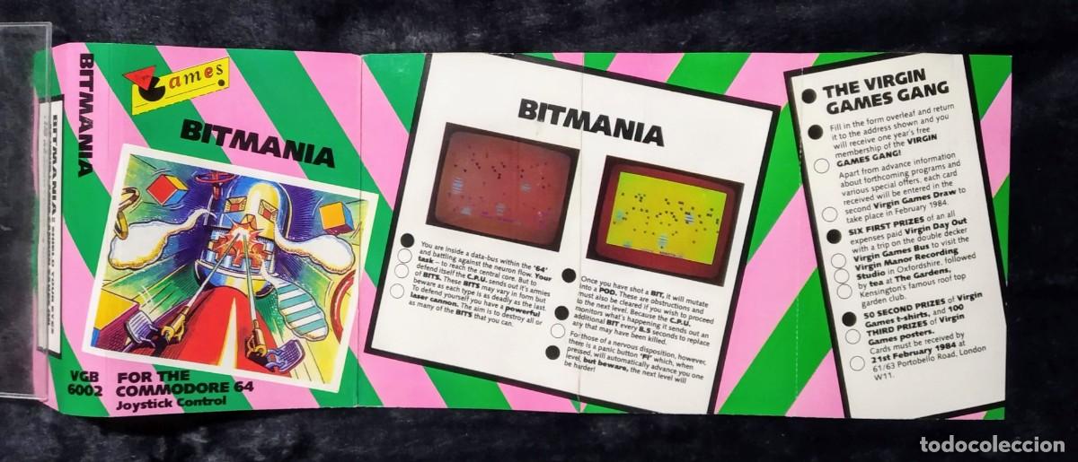 Videojuegos y consolas: BITMANIA. VIRGIN GAMES. COMMODORE 64. C64 - Foto 4