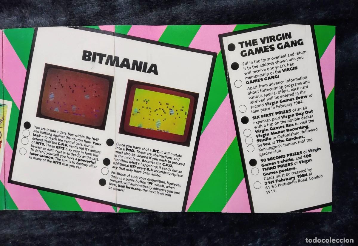 Videojuegos y consolas: BITMANIA. VIRGIN GAMES. COMMODORE 64. C64 - Foto 5