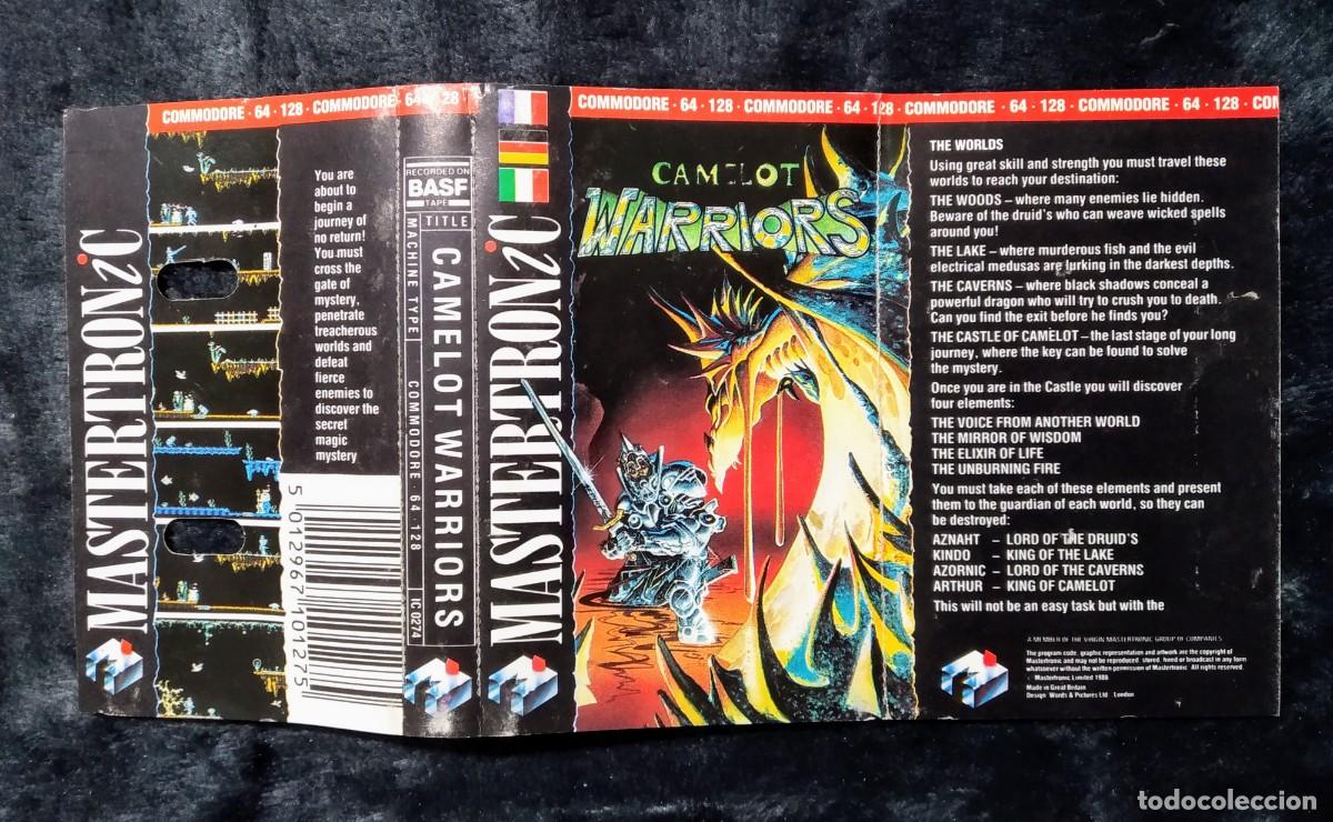 Videojuegos y consolas: CAMELOT WARRIORS. MASTERTRONIC. COMMODORE 64. C64 - Foto 4