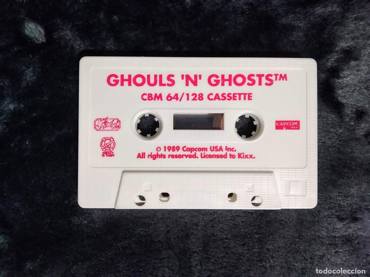 Videojuegos y consolas: GHOULSN GHOSTS (KIXX). CAPCOM. COMMODORE 64. C64 - Foto 9