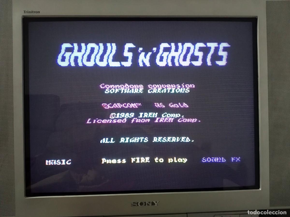 Videojuegos y consolas: GHOULSN GHOSTS (KIXX). CAPCOM. COMMODORE 64. C64 - Foto 13