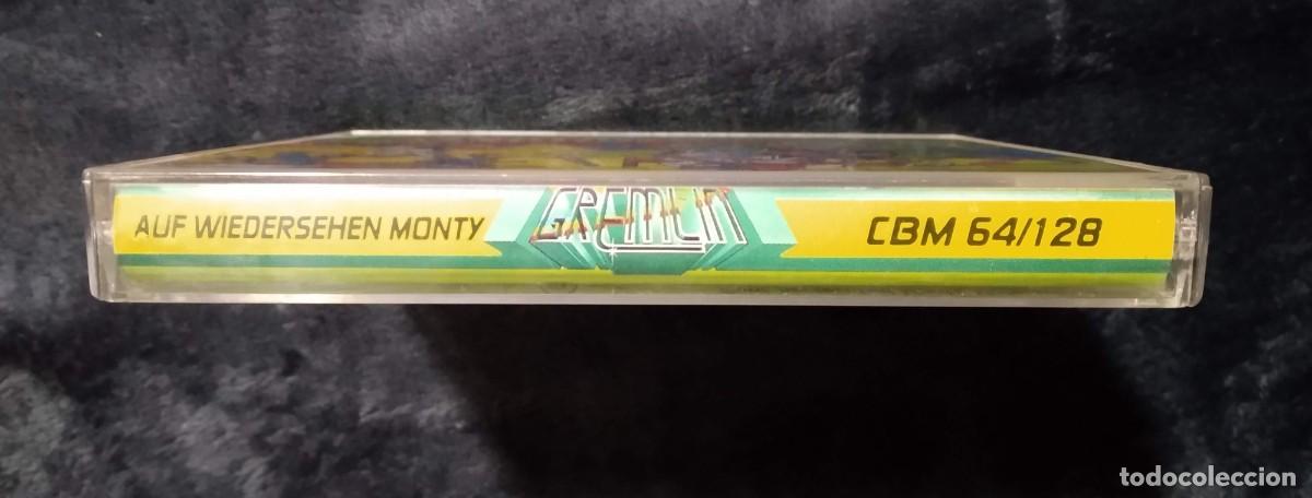 Videojuegos y consolas: AUF WIEDERSEHEN MONTY. GREMLIN GRAPHICS. COMMODORE 64 C64. - Foto 3