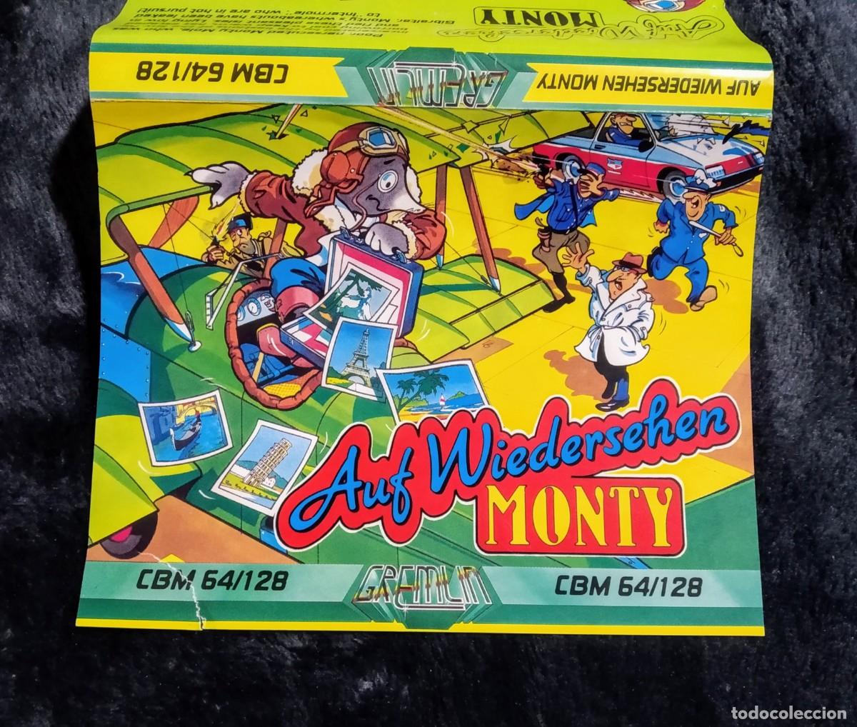 Videojuegos y consolas: AUF WIEDERSEHEN MONTY. GREMLIN GRAPHICS. COMMODORE 64 C64. - Foto 5