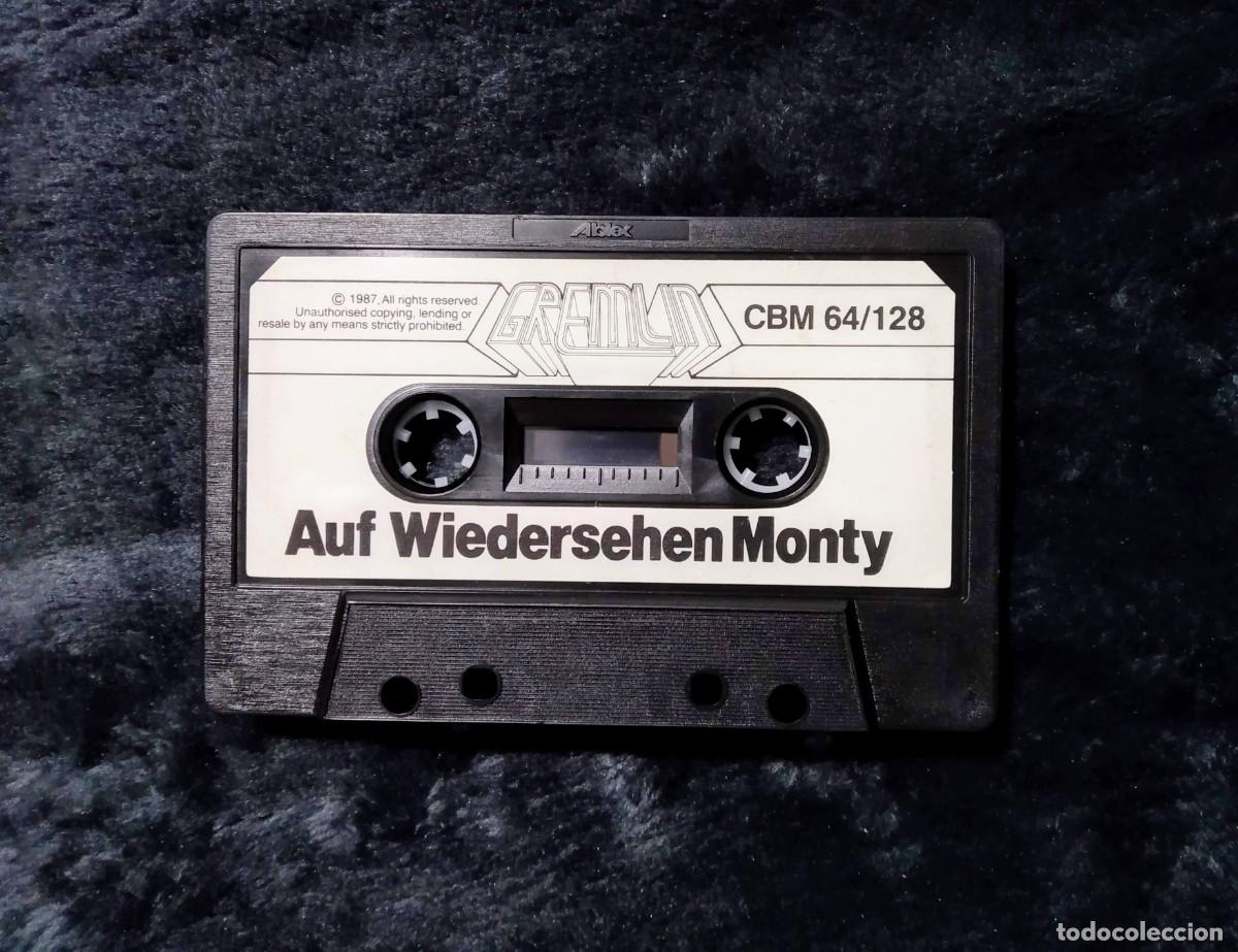 Videojuegos y consolas: AUF WIEDERSEHEN MONTY. GREMLIN GRAPHICS. COMMODORE 64 C64. - Foto 8