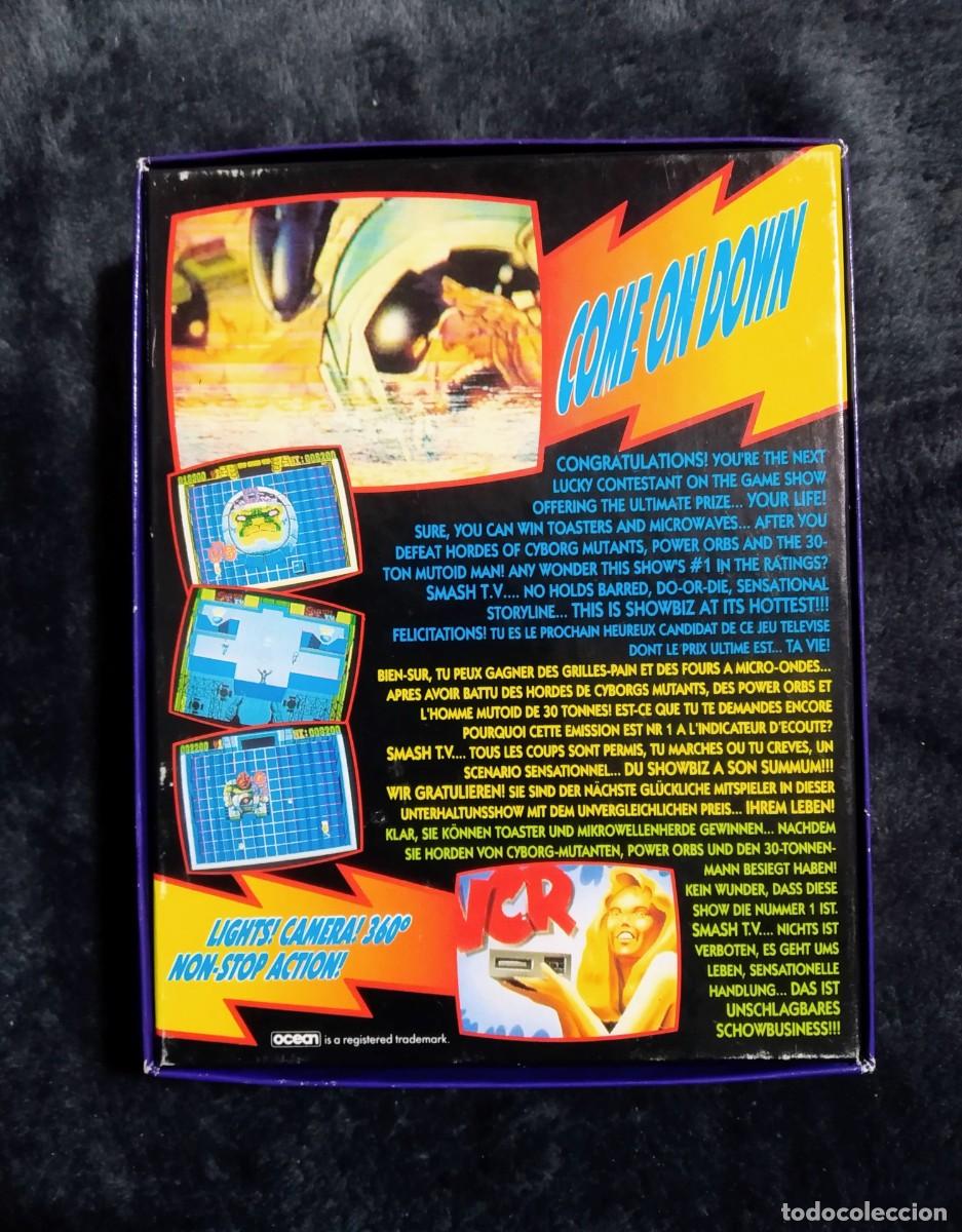 Videojuegos y consolas: SMASH TV. OCEAN. COMMODORE 64 C64. - Foto 2