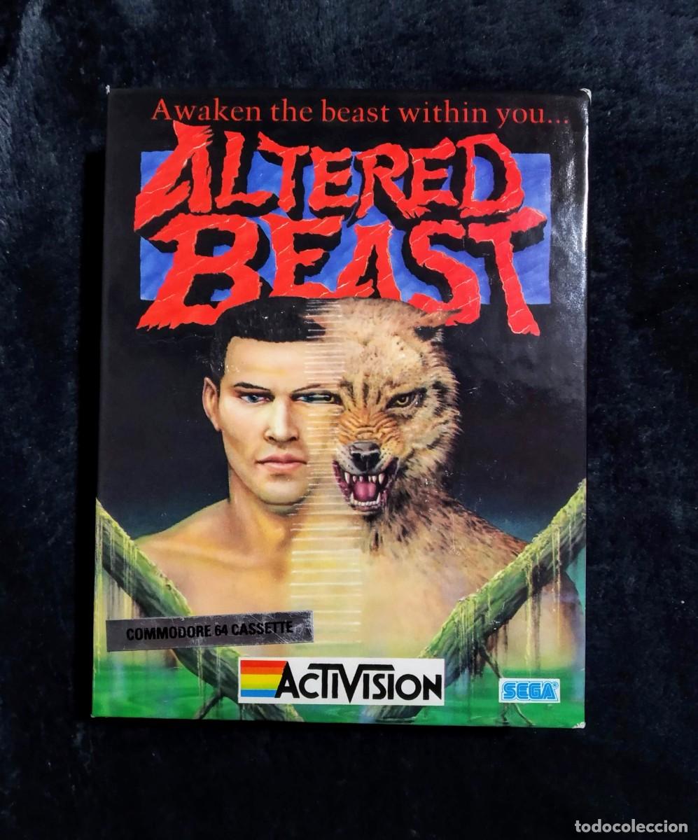 Videojuegos y consolas: ALTERED BEAST. SEGA - ACTIVISION. COMMODORE 64 C64. - Foto 1