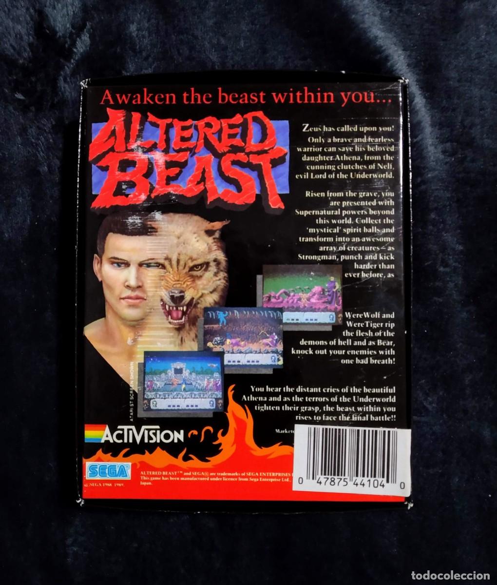 Videojuegos y consolas: ALTERED BEAST. SEGA - ACTIVISION. COMMODORE 64 C64. - Foto 2