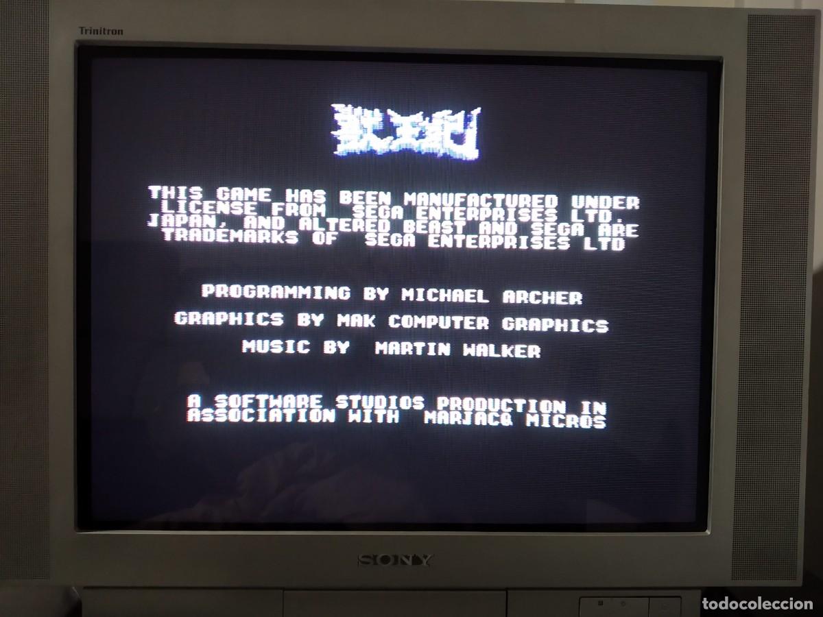 Videojuegos y consolas: ALTERED BEAST. SEGA - ACTIVISION. COMMODORE 64 C64. - Foto 17
