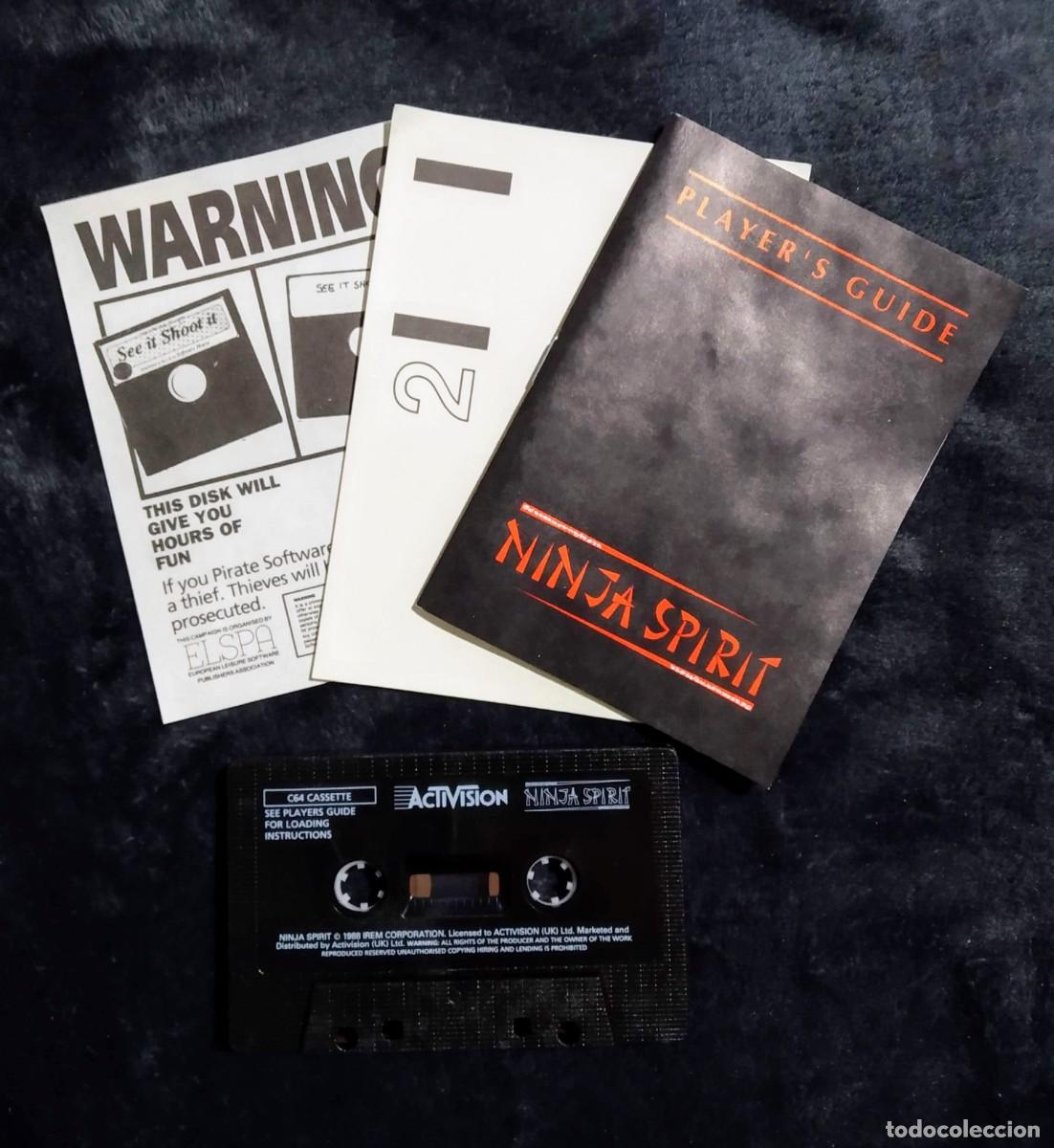 Videojuegos y consolas: NINJA SPIRIT. IREM - ACTIVISION. COMMODORE 64 C64. - Foto 9