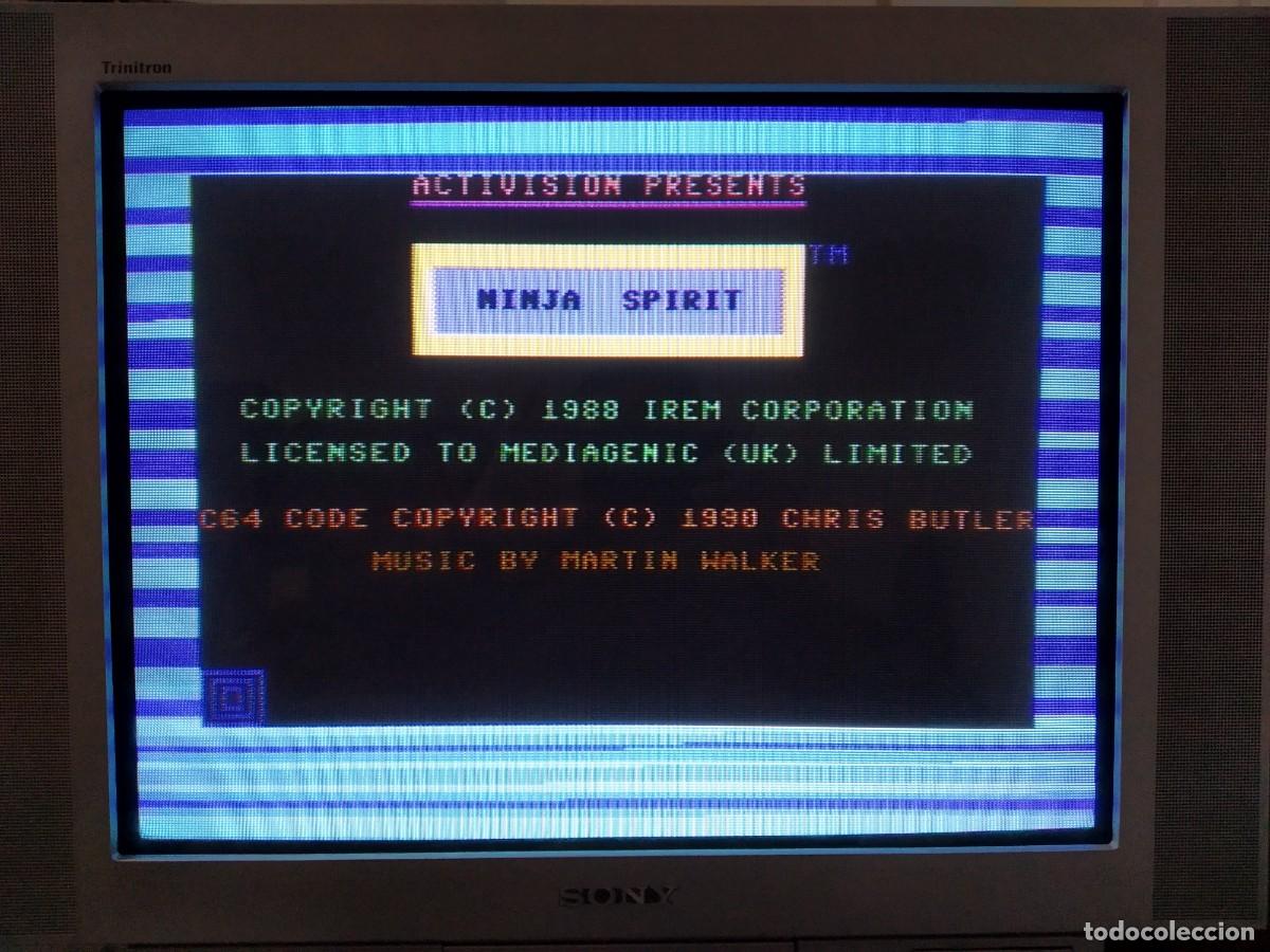 Videojuegos y consolas: NINJA SPIRIT. IREM - ACTIVISION. COMMODORE 64 C64. - Foto 18