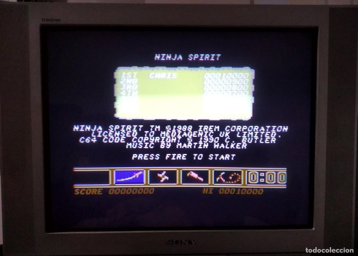 Videojuegos y consolas: NINJA SPIRIT. IREM - ACTIVISION. COMMODORE 64 C64. - Foto 19