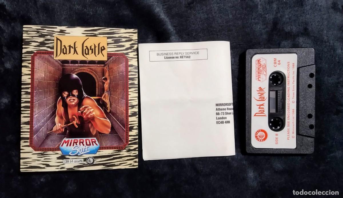 Videojuegos y consolas: DARK CASTLE. MIRRORSOFT. COMMODORE 64 C64. - Foto 4