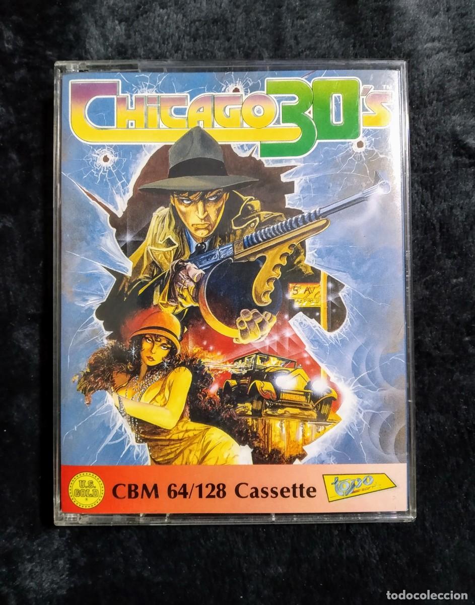 Videojuegos y consolas: CHICAGO 30S. TOPO SOFT. COMMODORE 64 C64. - Foto 1
