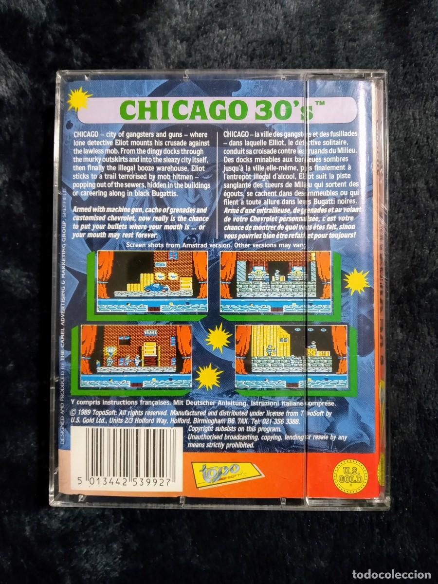 Videojuegos y consolas: CHICAGO 30S. TOPO SOFT. COMMODORE 64 C64. - Foto 2