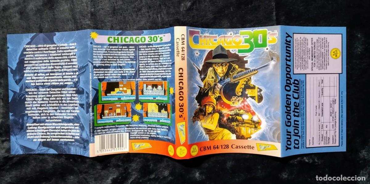 Videojuegos y consolas: CHICAGO 30S. TOPO SOFT. COMMODORE 64 C64. - Foto 5
