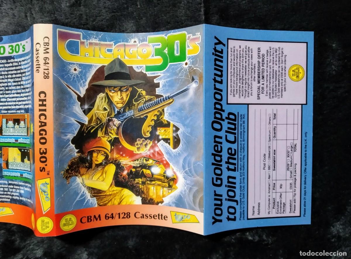 Videojuegos y consolas: CHICAGO 30S. TOPO SOFT. COMMODORE 64 C64. - Foto 6