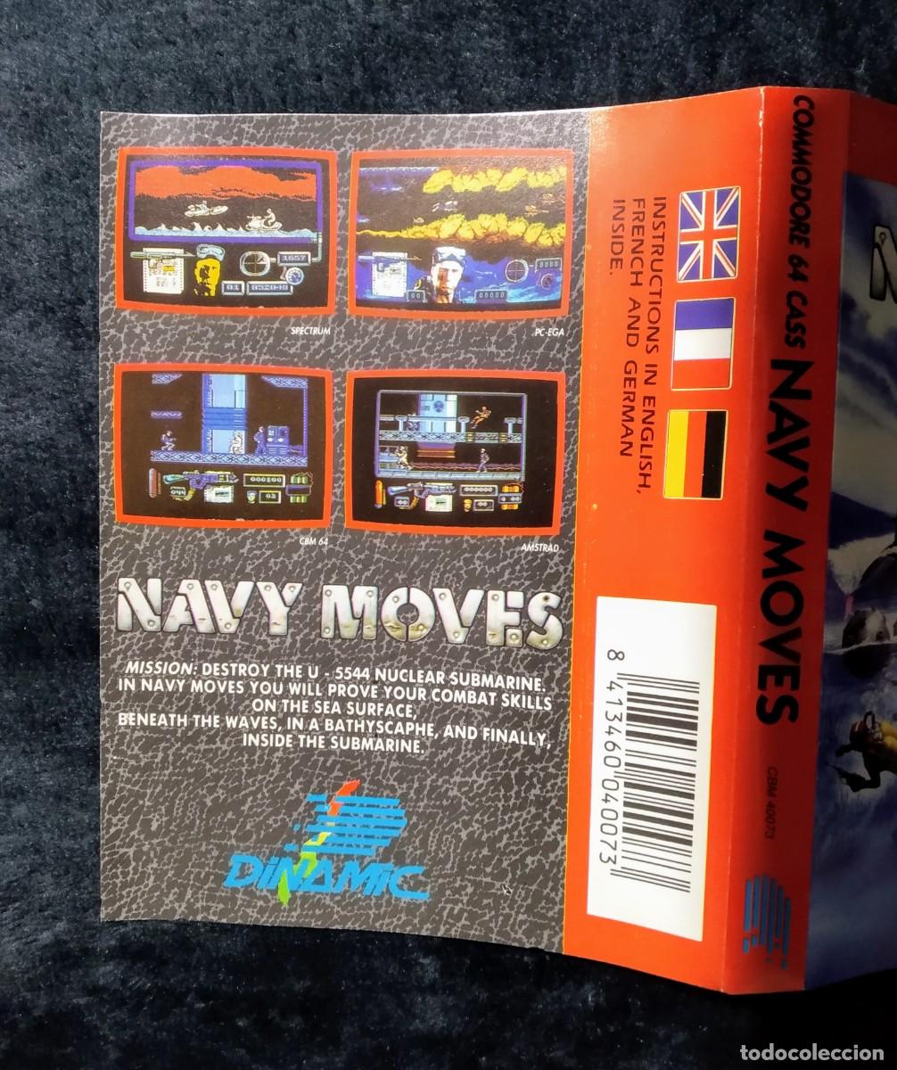 Videojuegos y consolas: NAVY MOVES. DINAMIC. COMMODORE 64 C64. - Foto 9